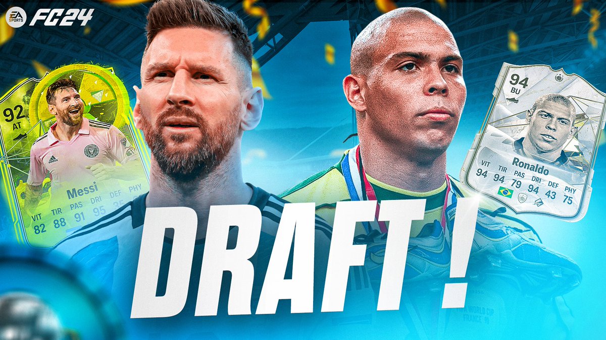 Nouvelle draft avec une association légendaire ! 😉 ▶️ youtu.be/1ybFpWCSfIQ