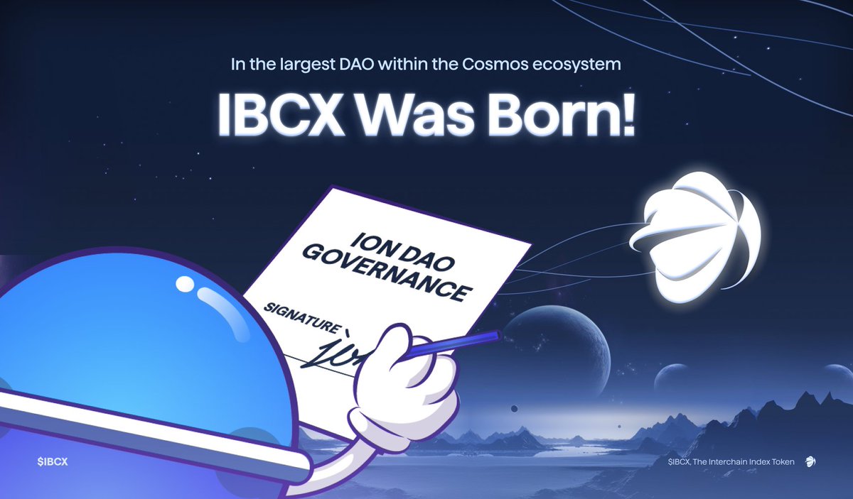 $IBCX, the Interchain Index Token tweet media