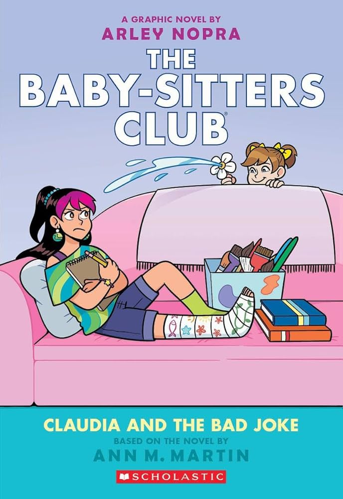 Baby-Sitter's Club #15: Claudia and the Bad Joke is out now! A Boxing Day surprise for me, this was the project I was working on this time last year. Adapted by the fabulous <a href="/leecheedoodles/">Arley</a> with colors by me :&gt;