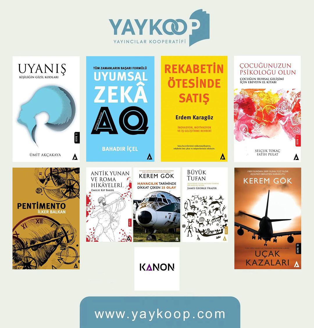 YayincilarKoop's tweet photo. Tarih, psikoloji, mitoloji, antropoloji ve edebiyat gibi birçok farklı alanda yayımladığı eserlerle öne çıkan Kanon Kitap'ın bütün kitaplarını ay boyunca https://t.co/9lXF66UdJB'dan %35 indirimle edinebilirsiniz.
https://t.co/5nQsLLEsTn
@KanonKitap
#yaykoop #kanonkitap https://t.co/zOSGgbgclz