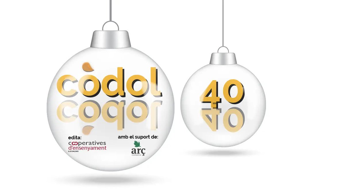 uctaib's tweet photo. Ja tenim disponible el número 40 de la revista digital #codol hi trobareu:
🎄Concurs de postals de Nadal 
🔔 Inicis de @totplamallorca 
📆 Agenda cooperativa

https://t.co/ncIsWtEK39
Gràcies al suport d’ @arc_coop 
#SomCooperatives https://t.co/zrJO18VIMz