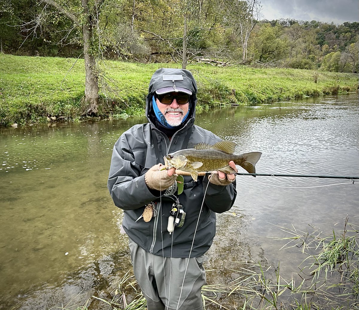 BespokeFlies's tweet photo. This week's #FishPicFriday was a nice surprise from one of my favorite trout streams!
#flyonthe_water #flyfish #flyfishwisconsin #wisconsinflyfishing #streamerfishing #streamerjunkie #driftlessflyfishing #driftlesswisconsin #driftlessregion #driftlessarea #flyfishingnation https://t.co/lsKHtAwvtd