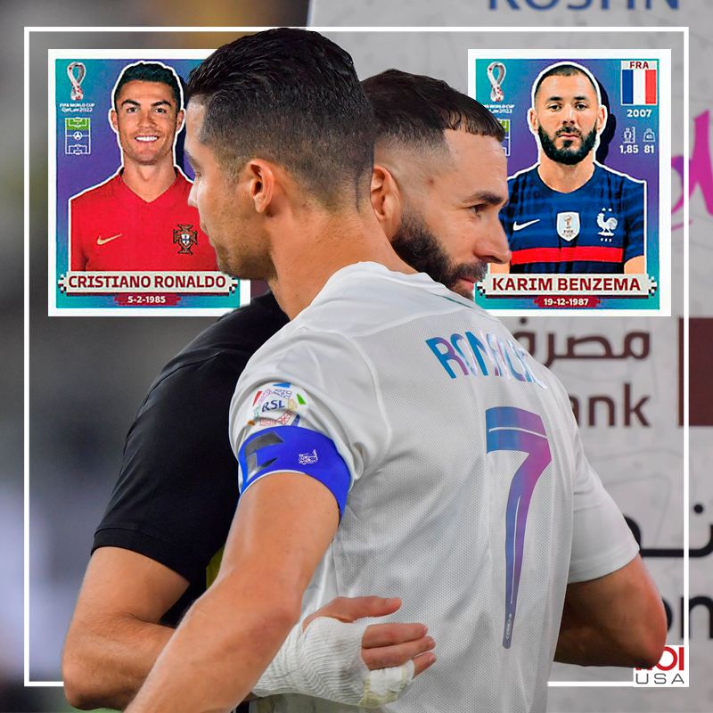 🤝 Legends Embrace 🌟
Countless hugs shared, numerous glories lived. Now, as rivals in the Arab league, Cristiano Ronaldo and Benzema embrace. The architects of Real Madrid's most glorious era. ⚽🏆 #Ronaldo #Benzema #LegendsUnite #PaniniPassion