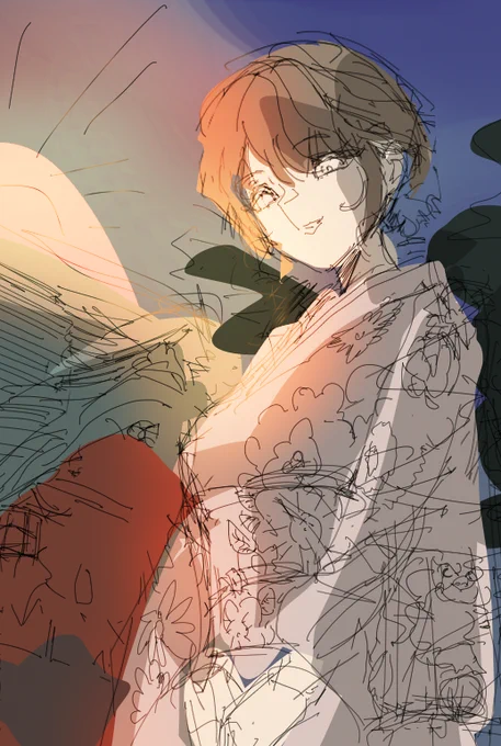 今年中に何か描けないかこねくり回してる 