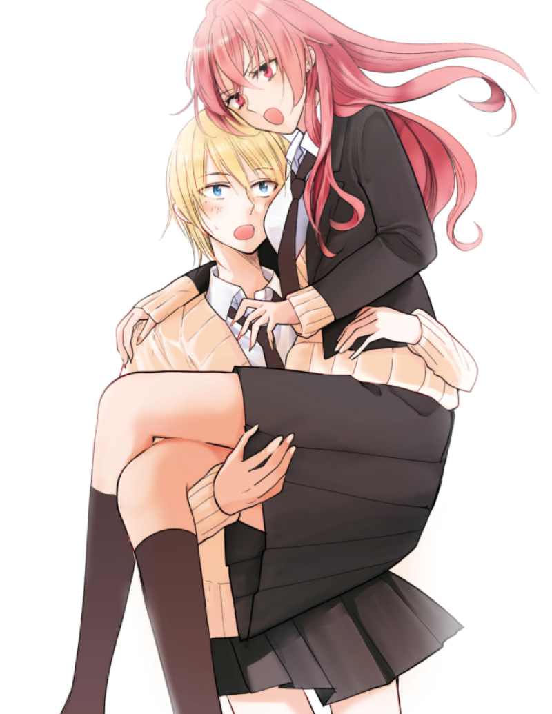 「凜華とともえ#創作百合 」|梶井スパナのイラスト