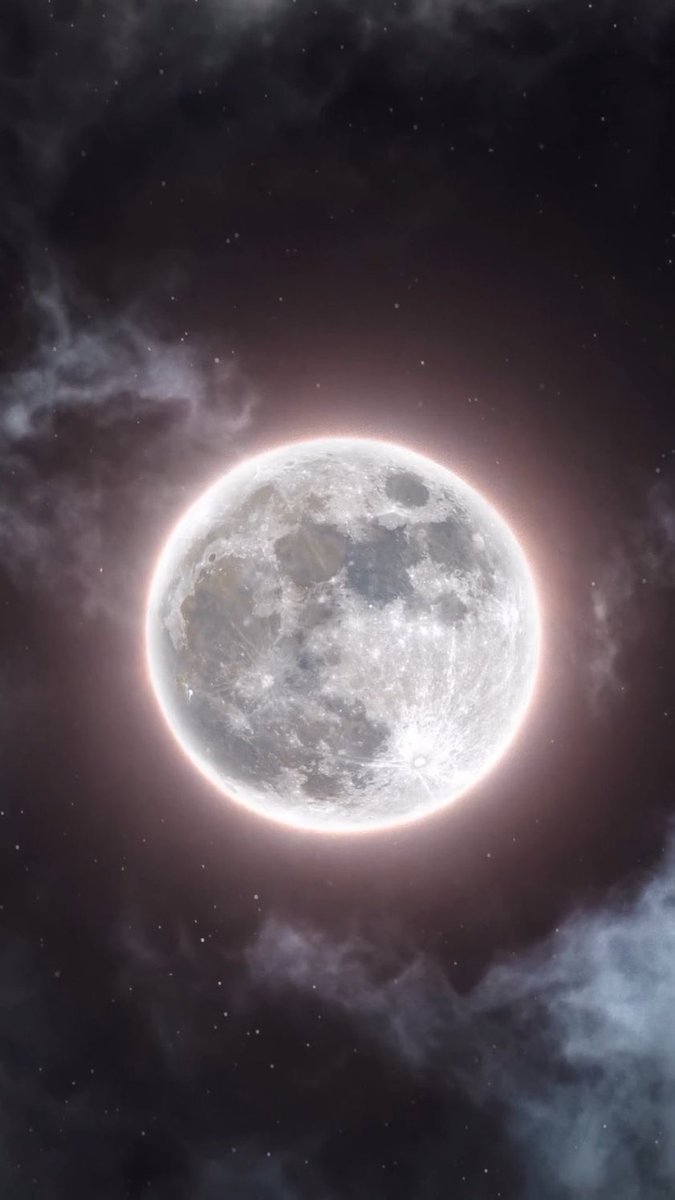 M1ONLOVER's tweet image. Full Moon lover