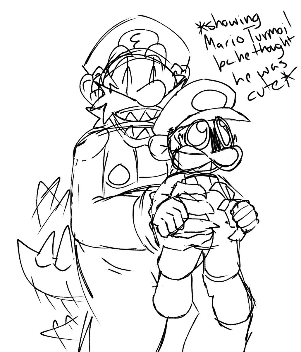 Exeartshare's tweet photo. Thought I'd share another one of my own exes again. This is Bawurio! Aka The "Third" Brother. 

Included some doodles as well!

#exeartshare #exe #marioexe #exeoc #marioexeoc #mario #mariobros #mariosmadness #mariosmadnessv2 #turmoilsweep https://t.co/9ruWIMyPGi