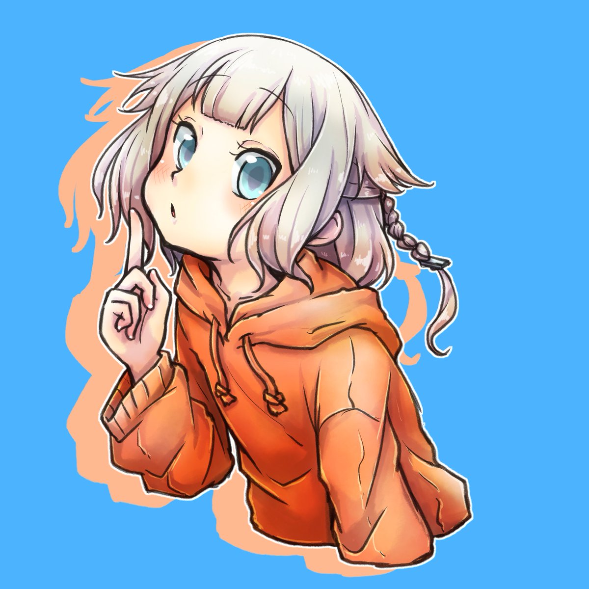 「今日のクリスタ練習ちゃん 」|空どうふ@自分の作品集中中のイラスト