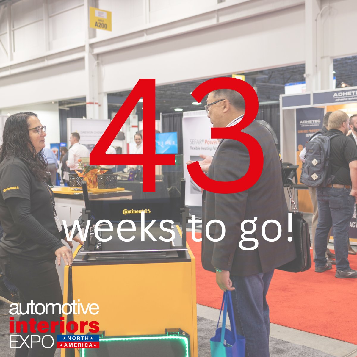 While everyone is counting down to the New Year, we are counting down to #AutoIntExpo Europe and North America 2024 💫 See you there!

Michigan, USA | October 22, 23 &amp; 24, 2024 bit.ly/3NzYpja
Stuttgart, Germany | December 3, 4 &amp; 5, 2024 bit.ly/3oktE4p