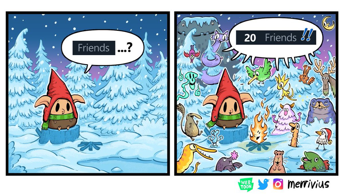 Thank you for 20 followers this year! Planning to get more friends! 