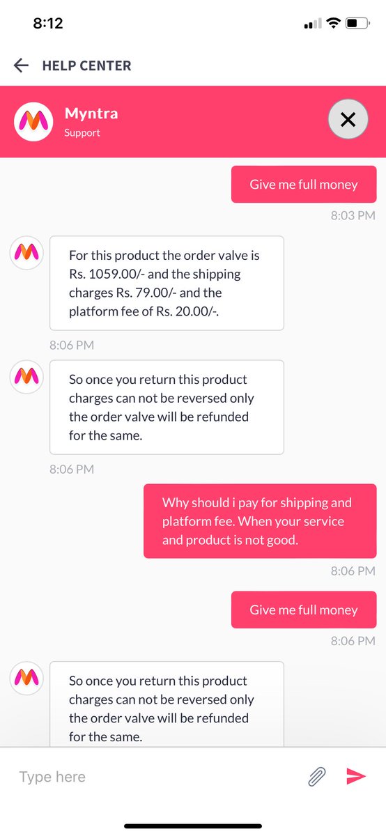Thatakshit's tweet photo. @myntra why myntra? https://t.co/NgQ2jjaSSy