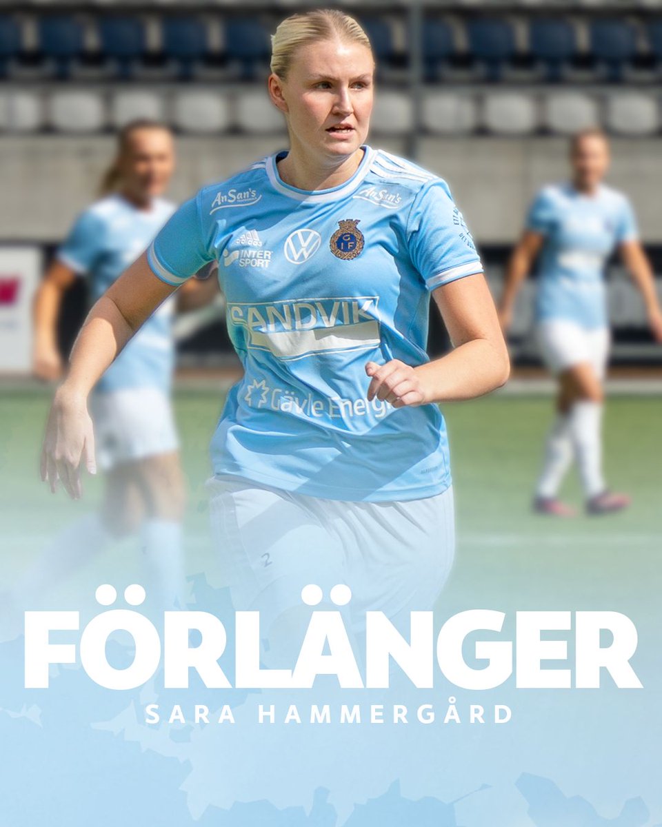 Sara förlänger! 💙 

"2023 var ett lärorikt och utvecklande år där vi fick se och lära av den nya serien. Inför 2024 behöver vi använda oss av det vi lärt oss för att nå målet att vara ett topplag som slåss om att ta steget upp. Jag ser fram emot att vara en del av den resan"