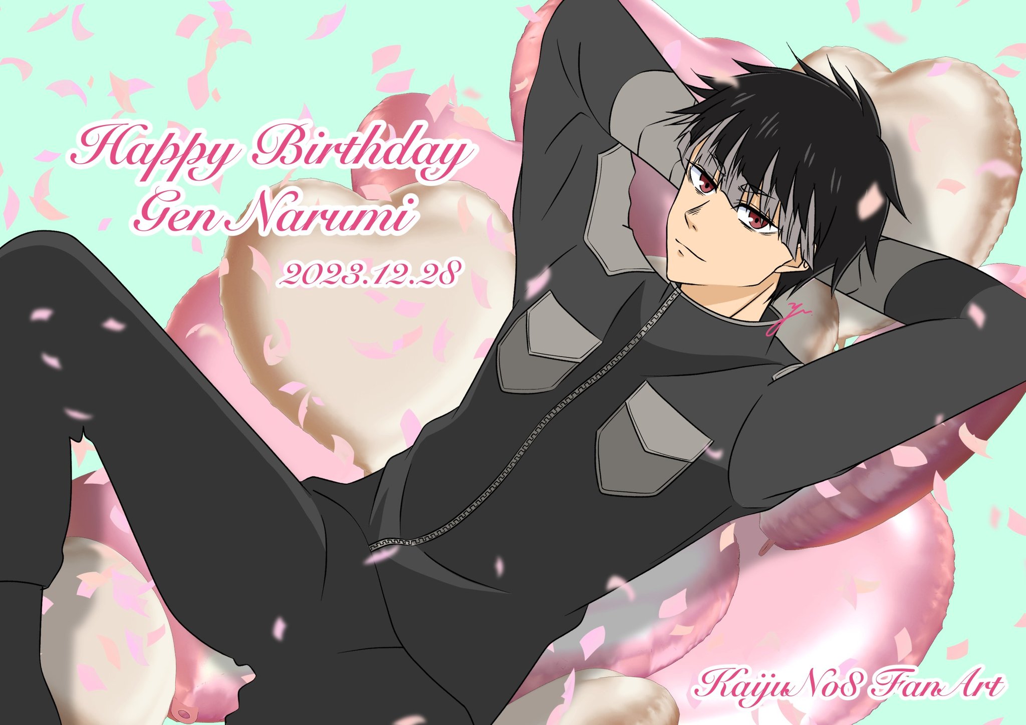 怪獣8号 鳴海弦 バースデー アクリルスタンド 2022 Amazon.co.jp: 怪獣