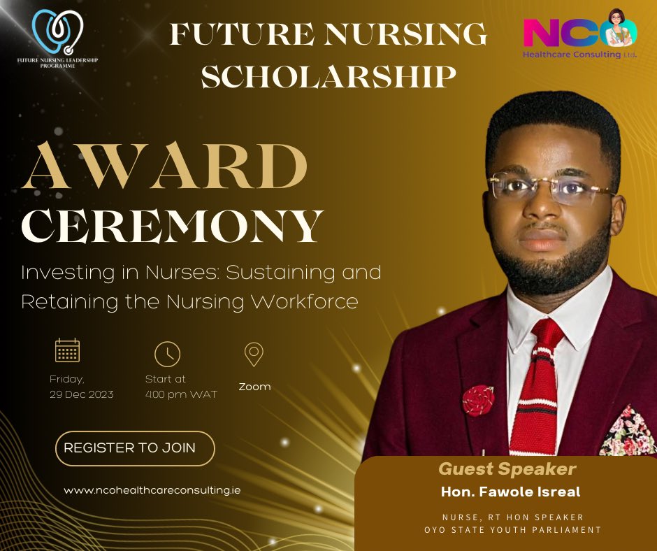 futurenursingLp's tweet photo. Meet our Guests and Speakers 

We anticipate an inspiring evening as we collectively acknowledge the importance of sustaining and retaining our valuable nursing professionals.  

Please Register to confirm your attendance. https://t.co/Olf0UbBSY6
@futurenursingLp @NursecoachO https://t.co/de23AmY5b7