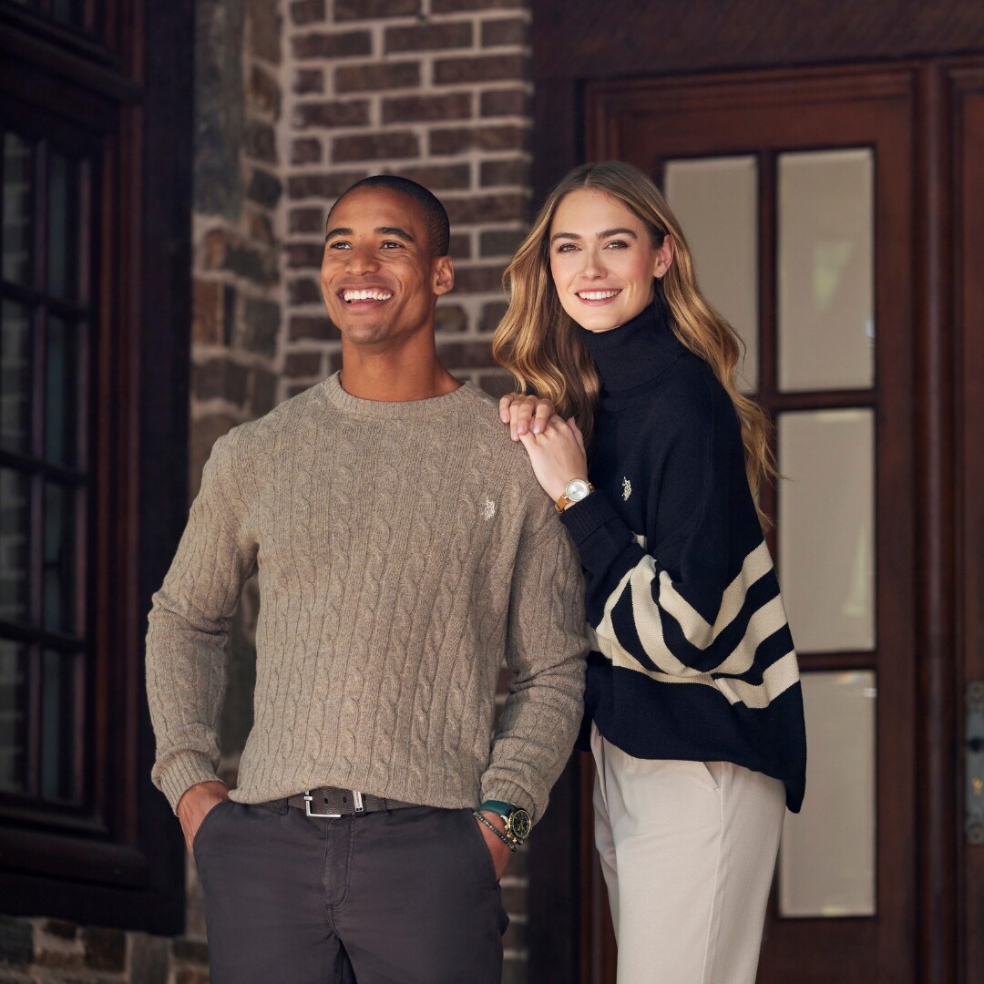 Sweater weather is our favorite kind. #USPoloAssn #USPAstyle #SweaterWeather #WinterStyle