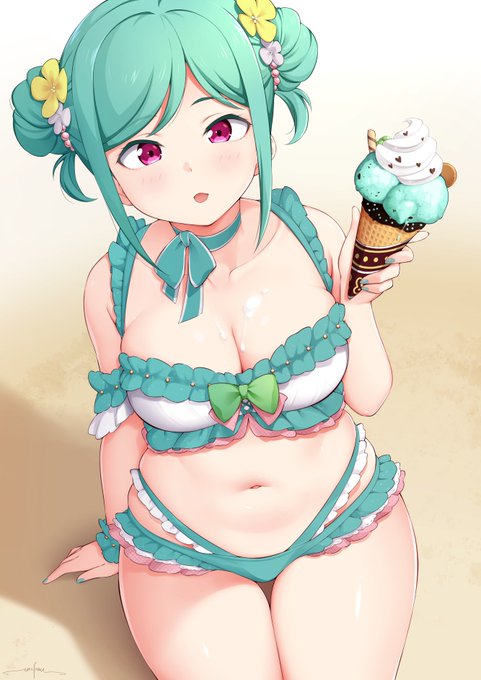 Mint flavored idol 💚

#鬼塚冬毬生誕祭2023 
#鬼塚冬毬誕生祭2023 