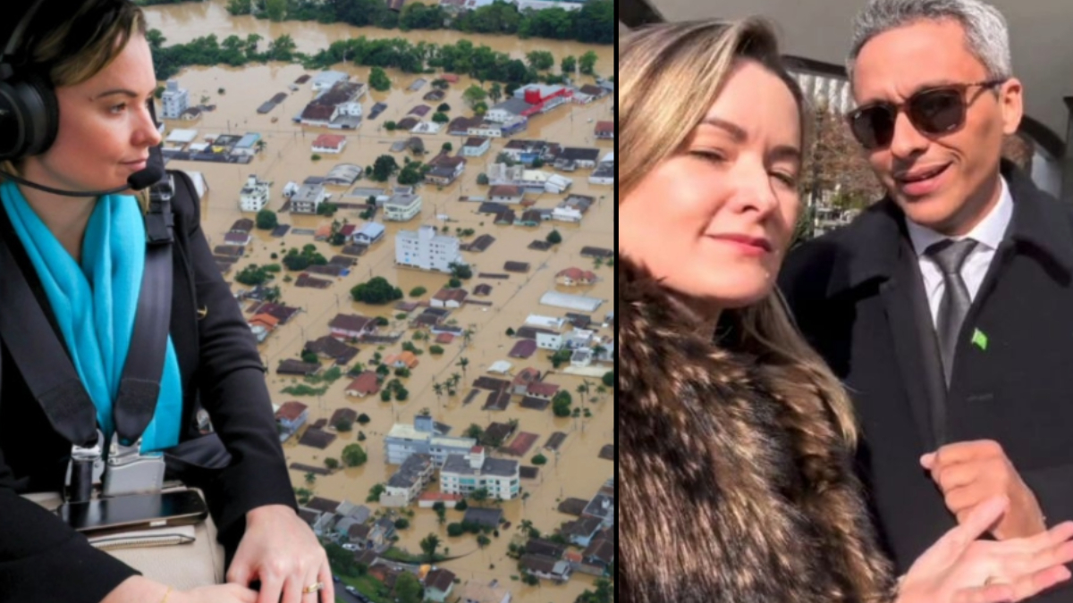 revistaforum's tweet image. Julia Zanatta pagou R$ 5 mil para ser elogiada por jornal durante tragédia das chuvas em SC

"Reportagem" saiu em novembro, quando enchentes deixaram 3 mortos e 5 mil desabrigados no Estado. À época, deputada viajou para Nova York com comitiva bolsonarista, que emendou feriado de…