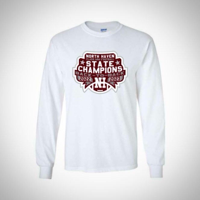 NHHSFootball's tweet photo. One week left to order your @NHHSFootball Championship gear and/or make a donation to our ring fundraiser. ☝️🏈💍

https://t.co/P4qRvR1EOe 

#thisis𝙽𝙷football | #cthsfb https://t.co/2d5ZSrGaTQ