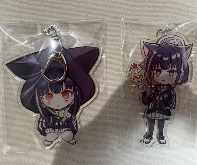 冬コミのカズサアクキー並べてみた 