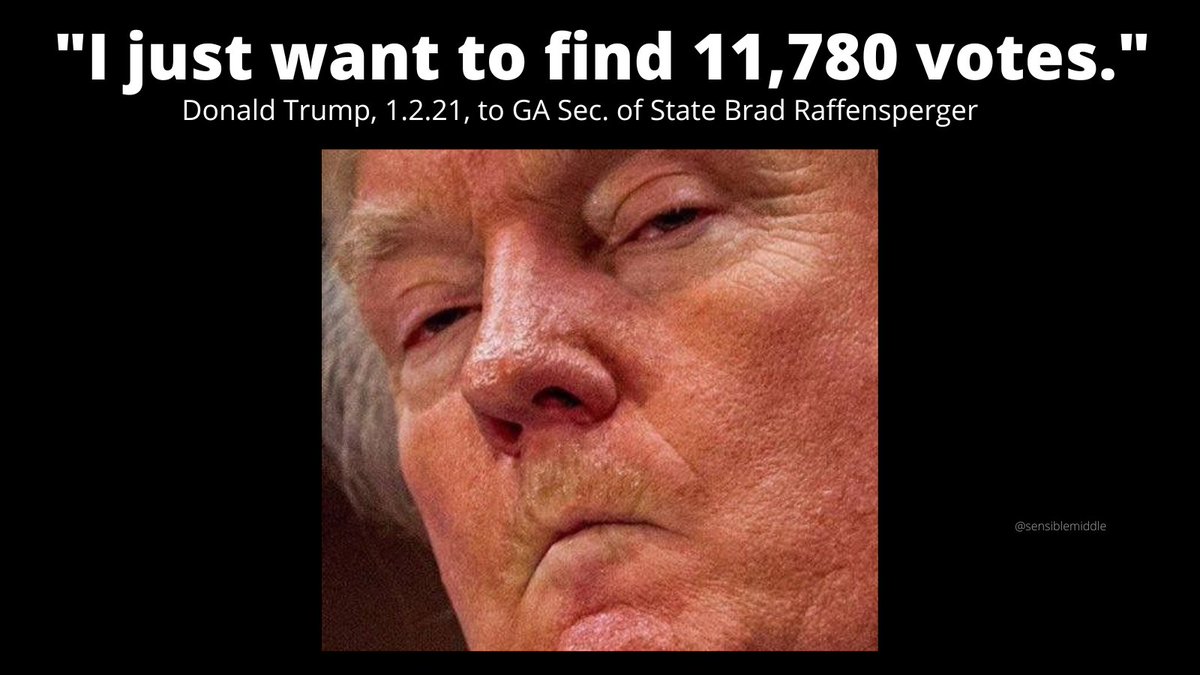 The only one trying to steal the 2020 election in Georgia was Donald Trump. Here is Trump pressuring Georgia Secretary of State Brad Raffensperger to “find” enough votes to declare him the winner. Michigan Supreme Court #MorningJoe