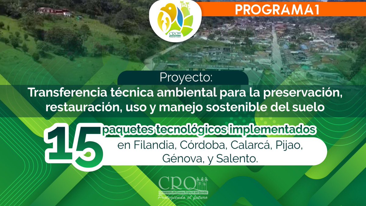 Los resultados del liderazgo de José Manuel Cortés Orozco, director general de la CRQ, han impactado de manera directa en el territorio mejorando la gestión ambiental en el Quindío. <a href="/ASOCARS/">ASOCARS</a> <a href="/MinAmbienteCo/">MinAmbiente Colombia</a>