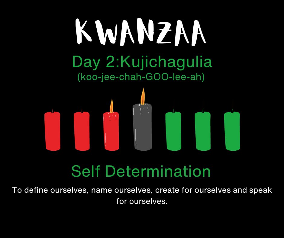 Habari Gani?

Kujichagulia!

#Kwanzaa2023 #Kujichagulia
