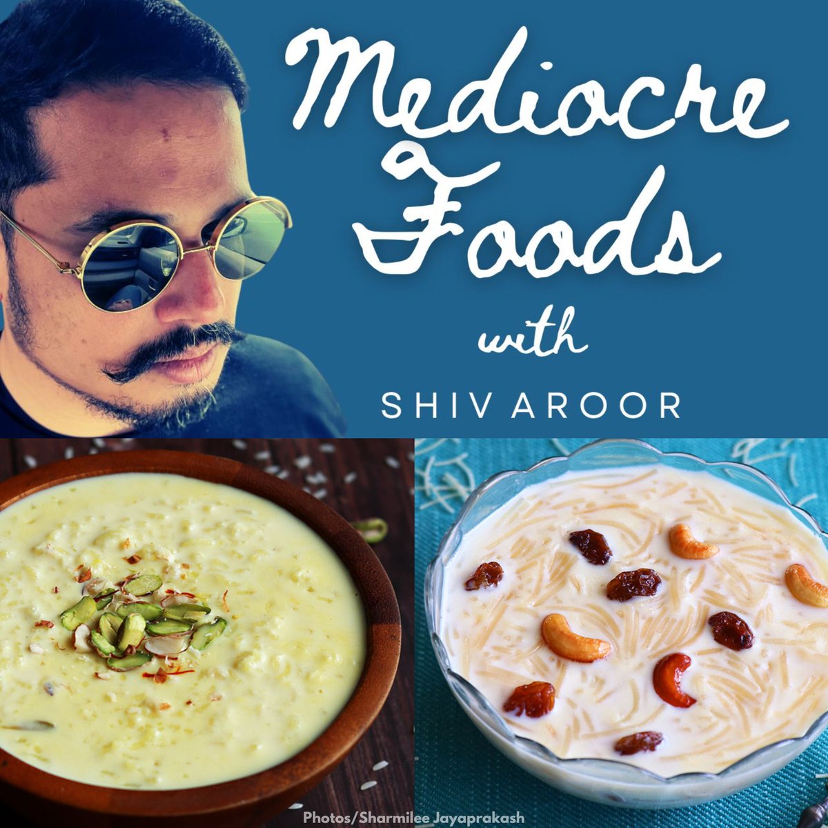 ShivAroor's tweet photo. This week in mediocre, overrated food items:

Kheer / Payasam (all variants, rice, semiya etc)