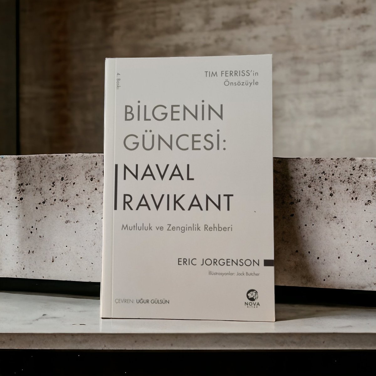 IsKitaplari's tweet photo. (Şans Olmadan) nasıl zengin olunur?

1. Para veya statü değil, zenginlik arayın. Zenginlik, siz uyurken kazandıran varlıklara sahip olmaktır. Para, zamanı ve zenginliği aktarma tarzımızdır. Statü, sosyal hiyerarsideki yerimizdir.

Efsane kitap Bilgenin Güncesi: Naval Ravikant kitabından Eric Jorgenson