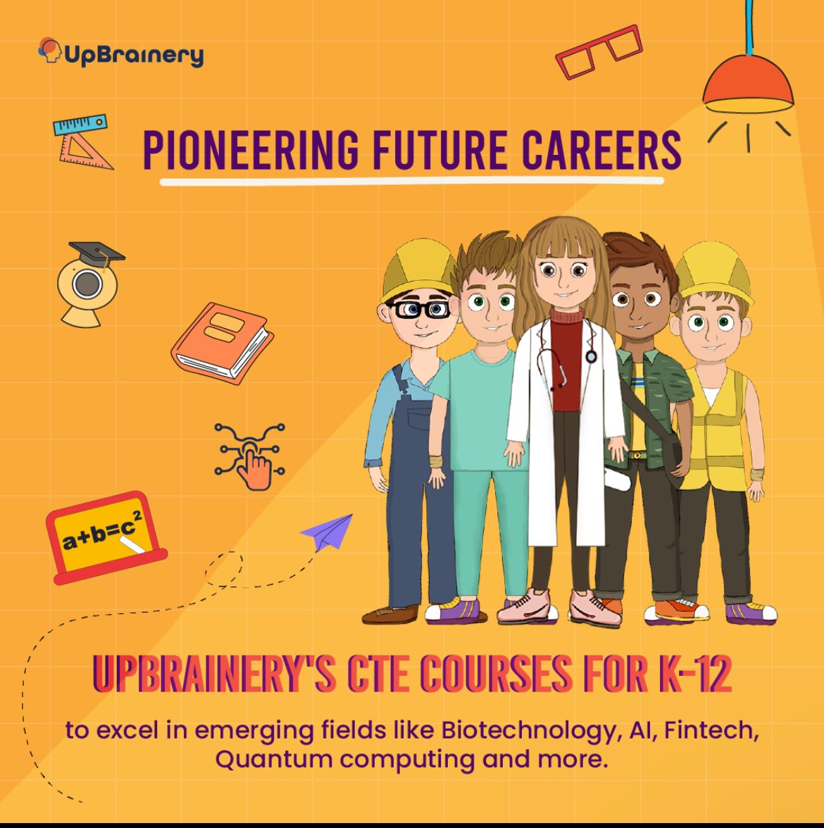 💥📚📕#UpBrainery curriculum takes learning outside the class and beyond. Project-based learning, Digital Internships, and micro-credentials are engaging and innovative!  all while gaining, career-ready skills and more!! Request your demo today!!💥📕📚