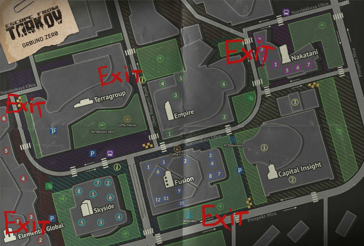 NoiceGuy_'s tweet photo. #EscapefromTarkov Current Ground Zero maps

There are A LOT of mines around in buildings and stuff so get ready to get Tarkov'd https://t.co/KbtwC93Ifx