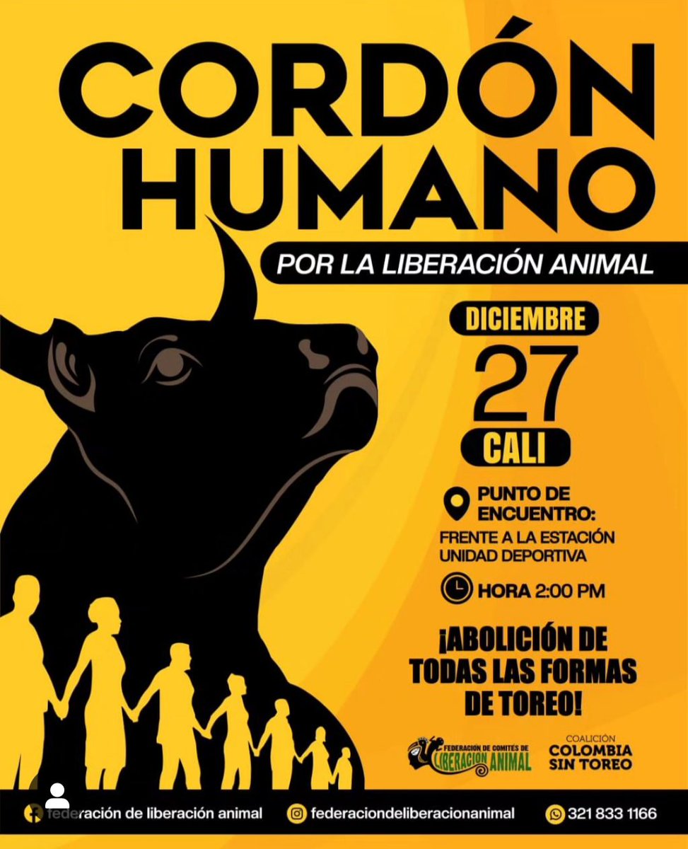 vp_plpg's tweet photo. NO a la Barbarie, NO al maltrato Animal..🚫😡
#NoAlMaltratoAnimal #NoalaBarbarie #noalascorridadetoros  #cordonhumano #porlaliberacionanimal #aboliciondeltoreo https://t.co/5hh5eTBAOA