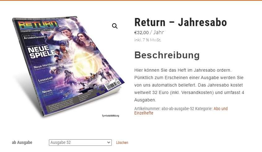 Weihnachten ist vorbei und es gab wieder nur Socken?
Mach dir einfach selbst eine Freude und gönn dir ein RETURN-Abo!

return-magazin.de/produkt/return…