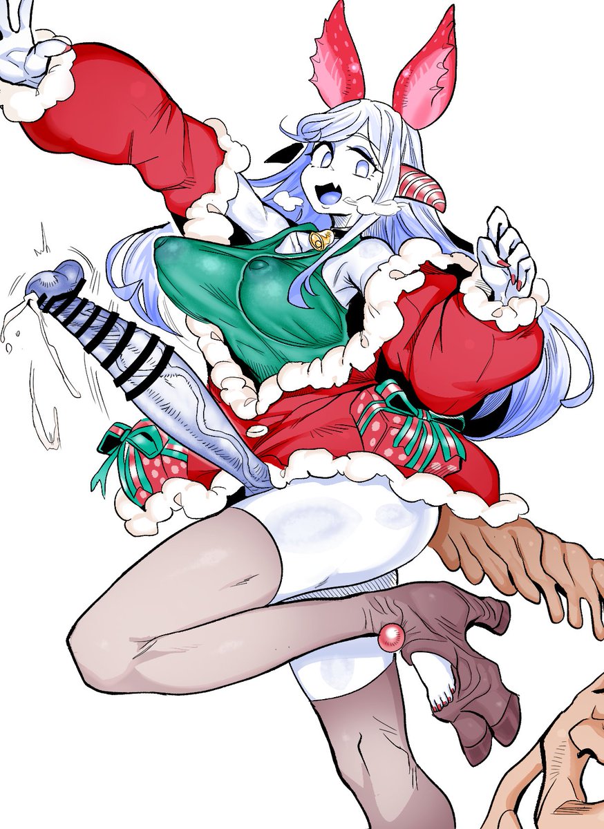 来年のクリスマス絵を予め用意しました。 