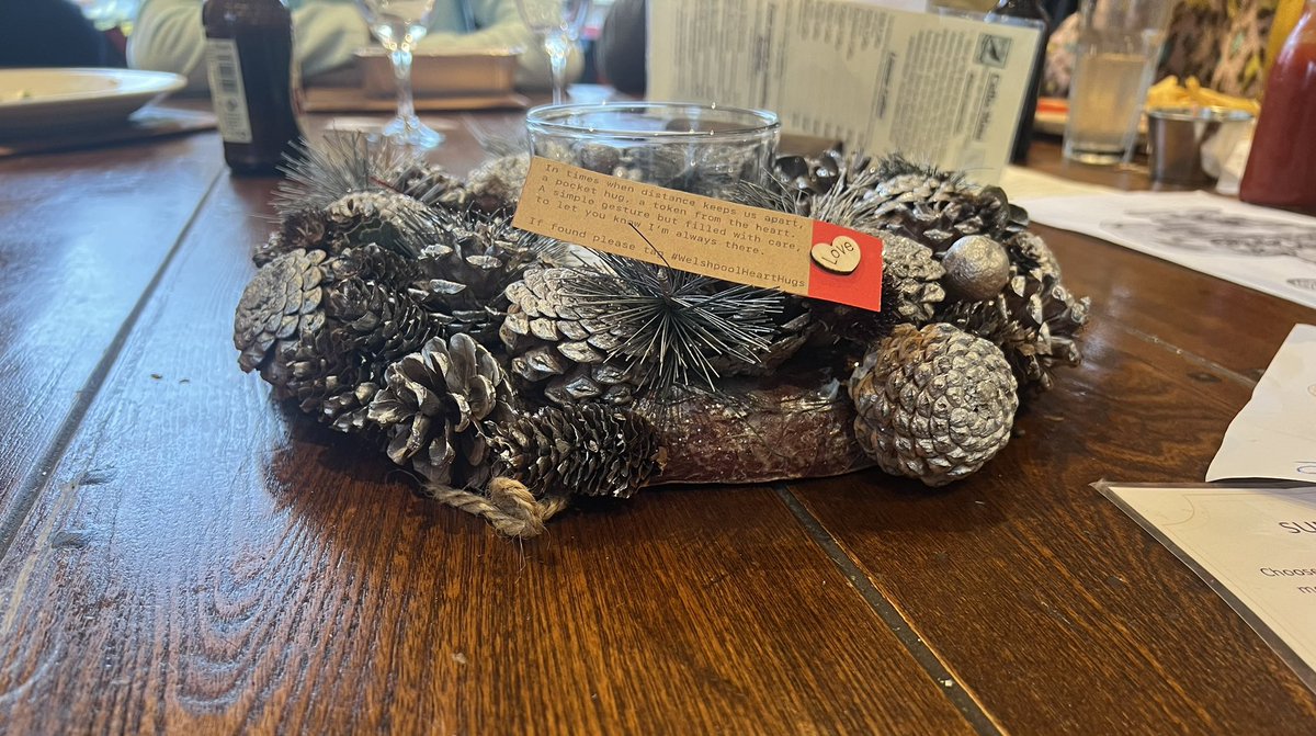 EwanCall's tweet image. Look out for little pocket heart hugs dotted around town this Christmas!  
A little something from you to me to send love &amp;amp; hugs to those who may need it
If found please tag #WelshpoolHeartHugs with a photo if possible of where it was found 
Thank you - love and heart hugs ❤️