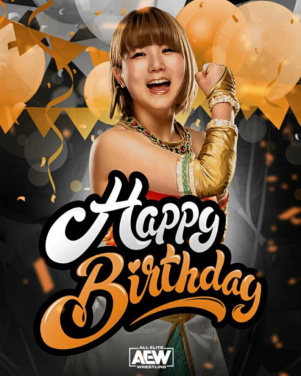 Masa_Anchan1971's tweet image. Happy Birthday to @AEW Star my best friend @YukaSakazaki 🎂🎊🍻🍾🥂🎁🎉 Enjoy your day😃🤘
#YukaSakazaki #fatassmasa #aew