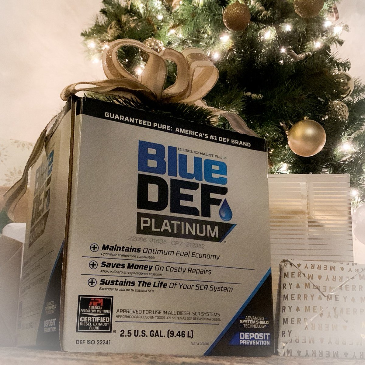 Did you get any #BlueDEF for Christmas this year?