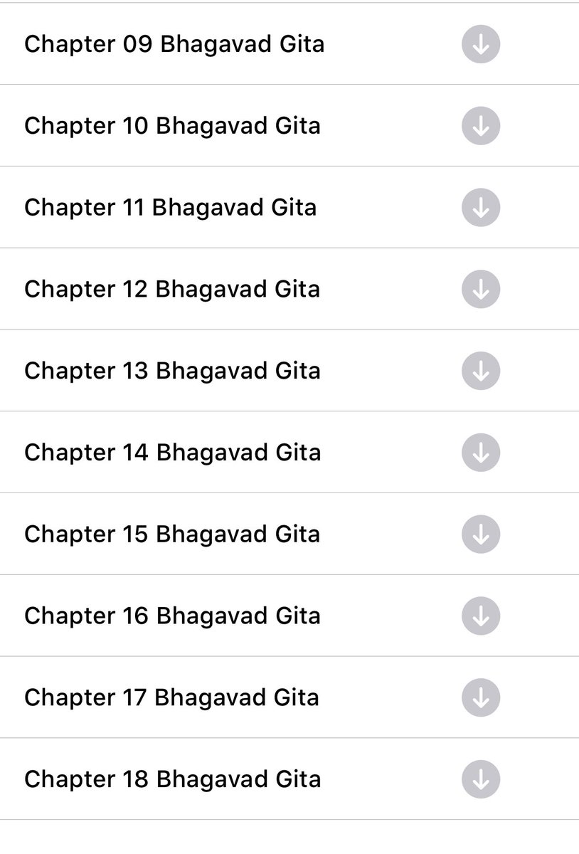 sundaranana's tweet photo. https://t.co/29a7FvGM0m
The Bhagavad Gita chants (700 shlokas / 18 chapters) have been released on the ArtOfLiving app.
#BhagavadGita @ArtofLiving @SriSri #spirituality #Indian #Hinduism #Scriptures https://t.co/nZR4i91Rsp