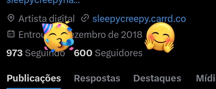 Mds chegamos aos 600 seguidores! 😱✨

Nunca pensei q chegaria aq antes do ano acabar!!

Muito obrigada a todos os novos seguidores e a quem ja tava aq antes! 
Pra quem chegou agora, sejam muitíssimo BEM VINDES! 💕🤗

Obrigada de verdade, vocês são incríveis! 💜