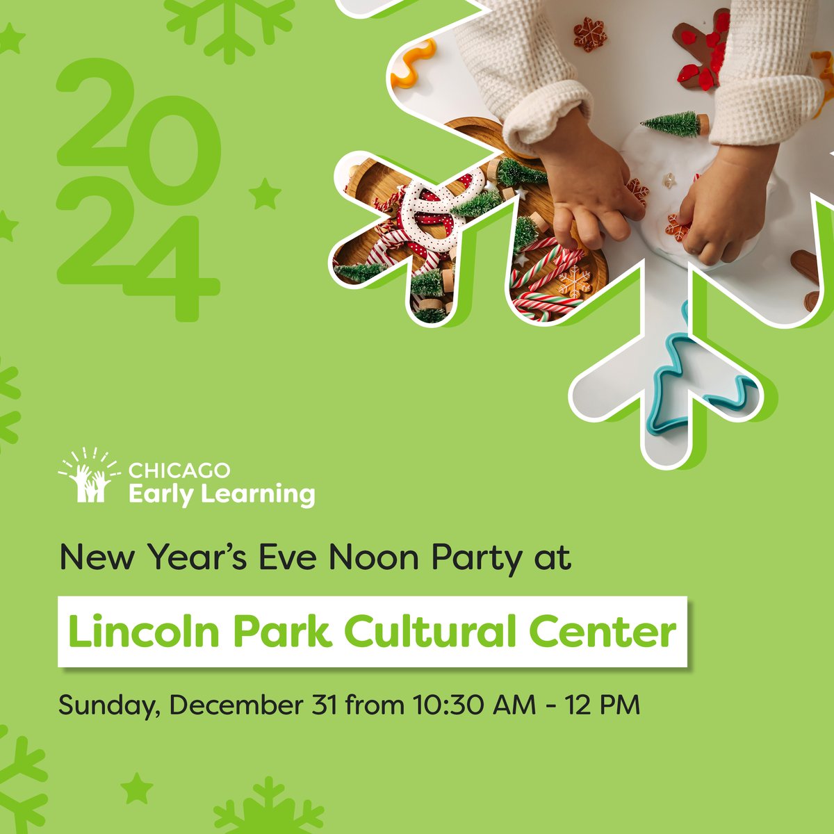ChicagoLearning's tweet image. Ring in the &quot;noon&quot; year with music, crafts, balloons and more for the whole family!

#NewYearsEve #NewYear