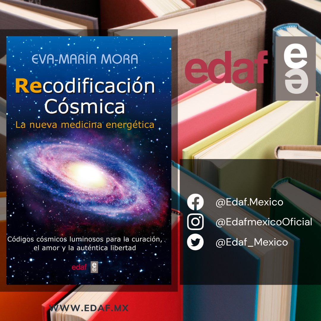 EDAF_MEXICO's tweet image. Todo está compuesto de información; nuestro organismo, nuestro entorno e, incluso, la totalidad del universo.

Más Información
Tel: 2222111387

#edaf #edafmexico #lectura #LecturaRecomendada #puebla #Recodificación #Cósmica #medicina #energia #información #enfermedade #cosmico
