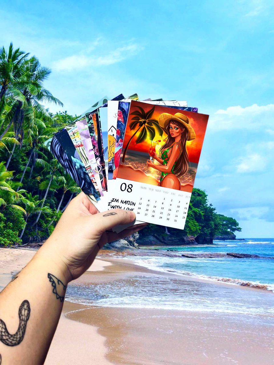 ✘ NEW SPECIAL DROP from #ZMNATION ✘

𝐇𝐨𝐭 𝐀𝐮𝐠𝐮𝐬𝐭 ◈ 7/7 editions ◈ 10 tez

12 artists of the ZM project are like 12 months a year, so different and so unique!
—————————————————
Collect 12 months - get a calendar for the year

🔗⇩