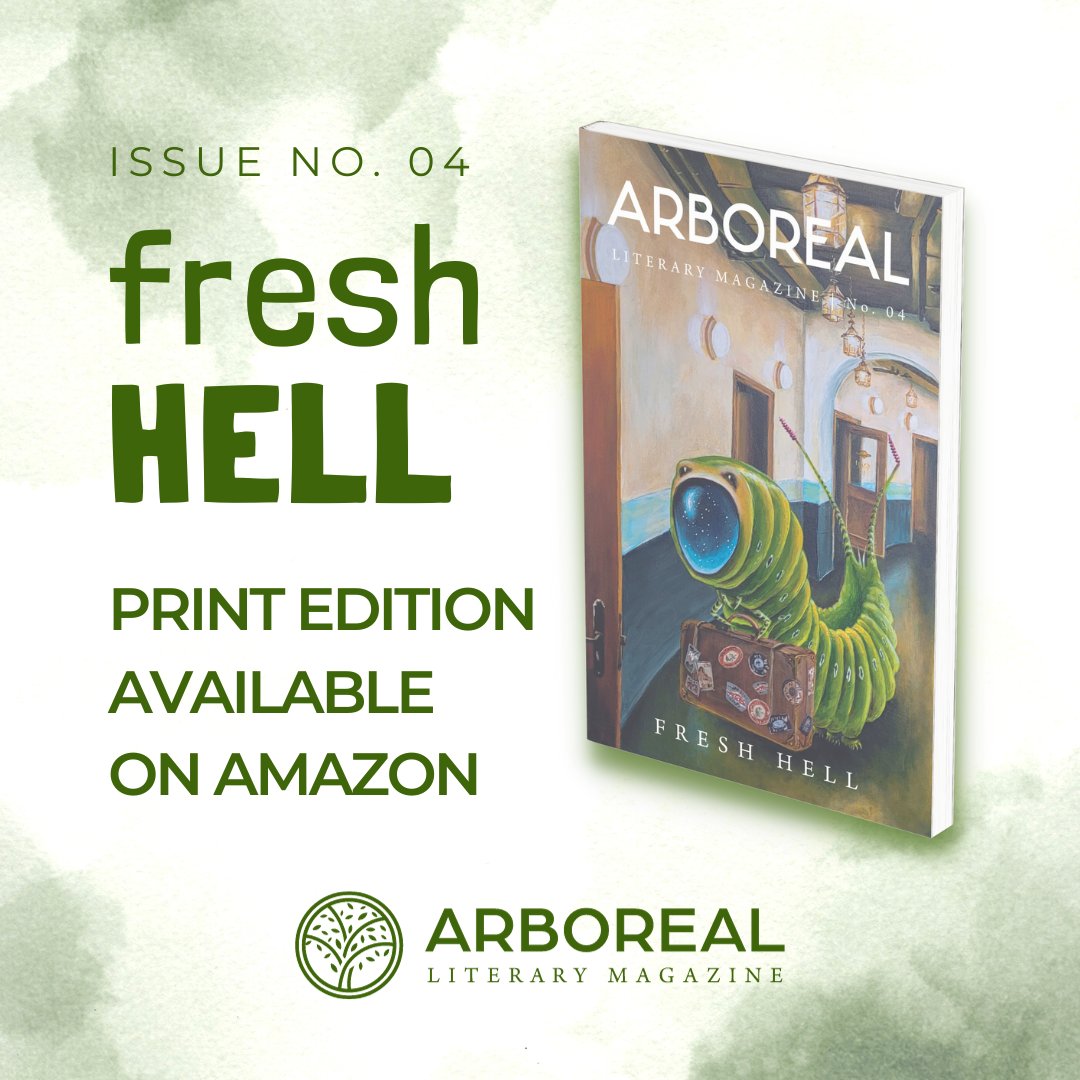 🔥PRINT EDITION of Issue 4: #FreshHell out now! 📚

👉 BUY IT HERE: bit.ly/04-print

#LiteraryCommunity #poetrycommunity #supportwriters #creativewriting #litmag #litmags #writingcommunity #poetrylovers #fictionbooks #fiction #readmore #literaturelovers #literaryjournal