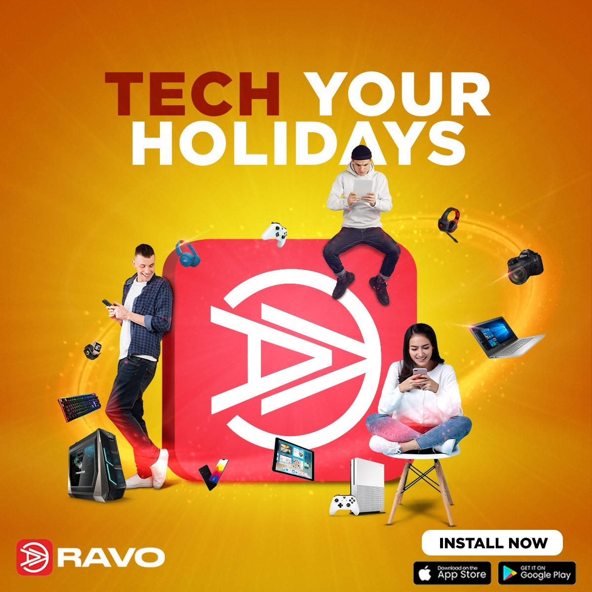ravo_app's tweet photo. Explore our exclusive tech auctions showcasing a variety of gadgets. Elevate your tech game with these devices and stay ahead of the curve.

#buypreowneditems #ravo #dubai #auction #auctionapp #apps #appstore #preowned #uaeshopping #shoppingonline #preownedmarketplace https://t.co/Vlnzkt6j3p