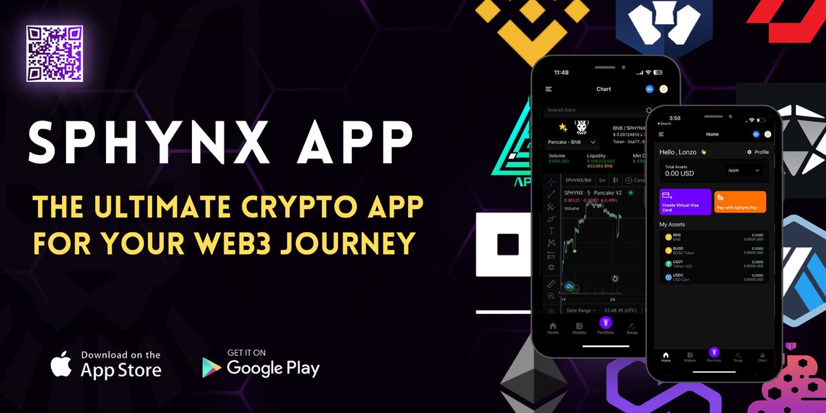 Start 2024 by equipping yourself with the right tools for your web3 experiences. The go-to-app for anything DeFi, Always your keys | Always your crypto Get the Sphynx DeFi App today! Google Play: play.google.com/store/apps/det… IOS: apps.apple.com/nz/app/sphynx-…