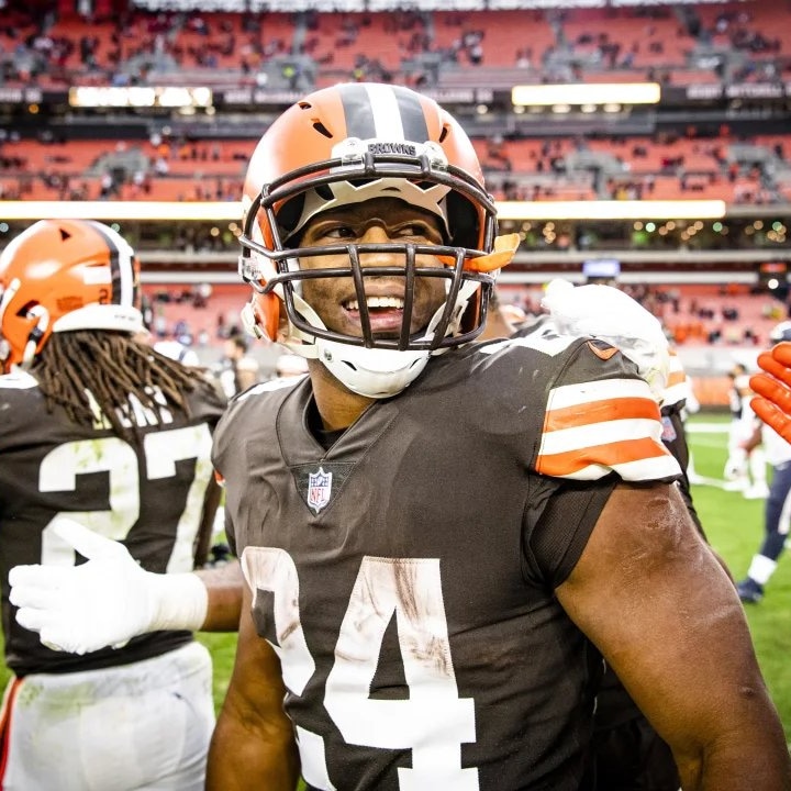 Dear Nick Chubb, 

As you turn the page to your 28th year, just know there's an entire fanbase behind you as the next chapter begins. Cleveland Browns football IS Nick Chubb. Heal fast. Heal well. We miss you.

Sincerely, 

Cleveland