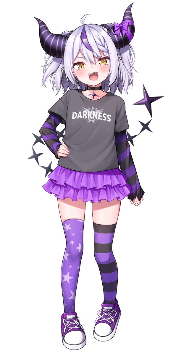 ラプ様(ツノガキのすがた) #laplus_artdesu