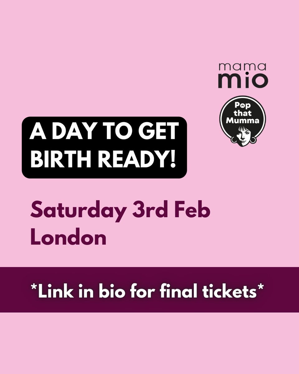 Pop_That_Mumma's tweet photo. 💥💥TICKETS ARE RUNNING LOW!💥💥
#PopThatFest - a day for you &amp; your #birthpartner to #getbirthready! The festival will be jam-packed full of useful information &amp; tips, taught in a new &amp; immersive way. 

https://t.co/WyfkFph9RE

@mamamioskincare
💗
#duein2024 #pregnant #pregnancy https://t.co/Ual1v1Nukt