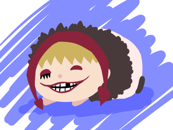 何番煎じですが、私も圧の強いトラファルガー君のパロを描きました。 おまけは麦コラさん。