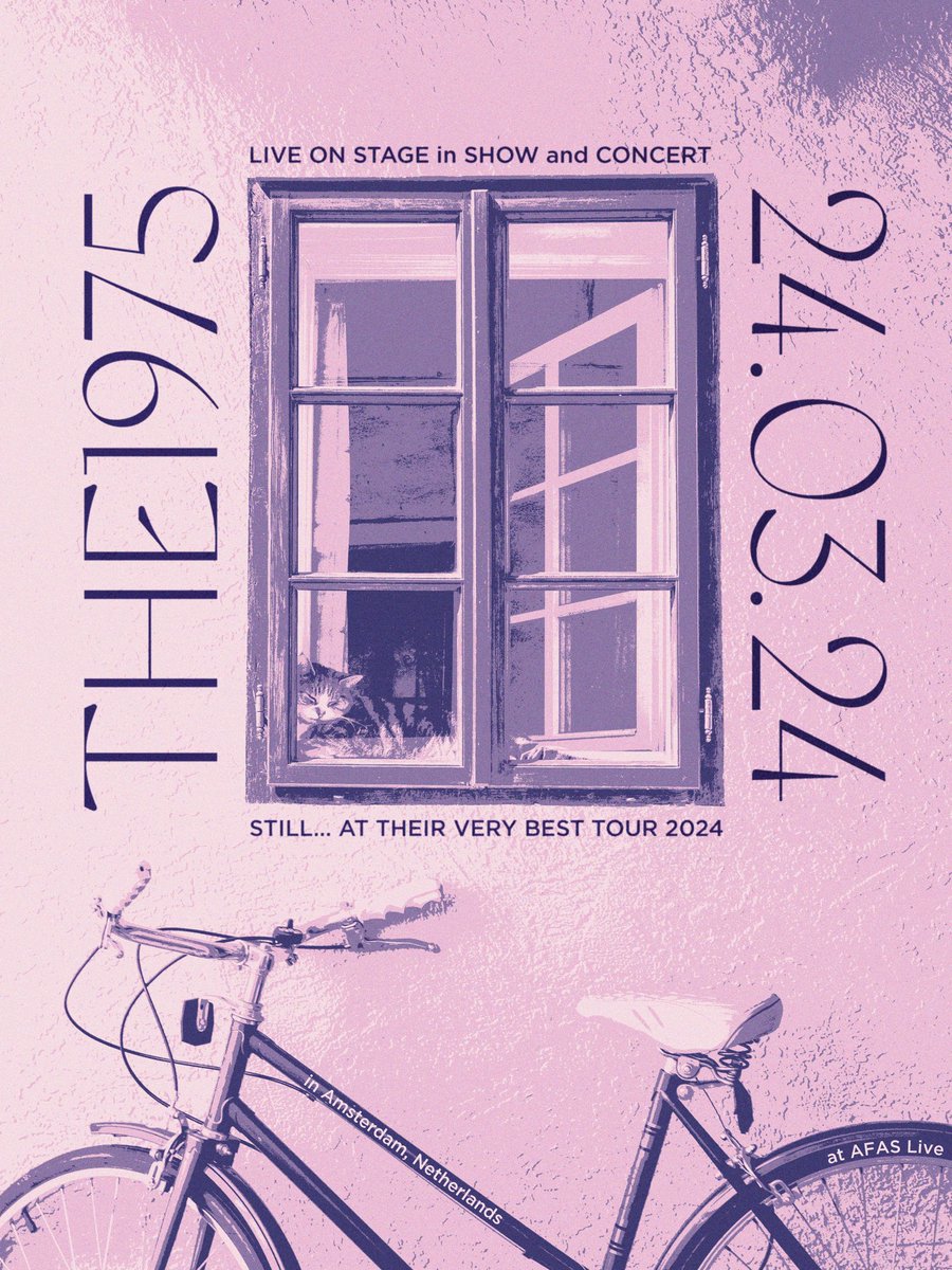 The 1975 | Still… at their very best 

Amsterdam, Netherlands | AFAS Live
March 24th 2024