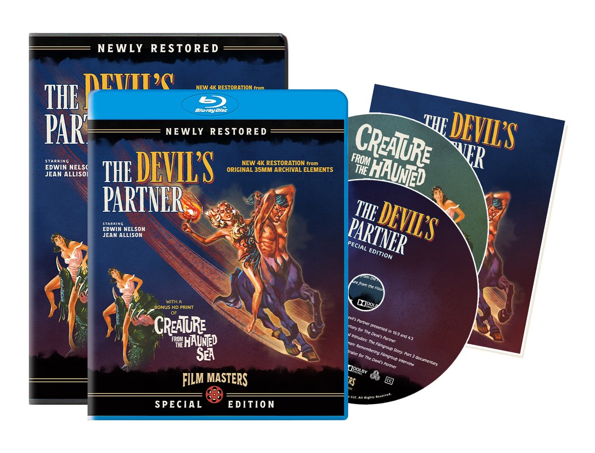 HorrorscreamsV's tweet photo. THE DEVIL’S PARTNER, newly restored 4K special edition available January 2024

https://t.co/QID7w8YFcE

@Film_Masters #TheDevilsPartner #CreatureFromTheHauntedSea #RogerCorman #ComingSoon #MovieNews #EntertainmentNews https://t.co/esJ70Gcdom